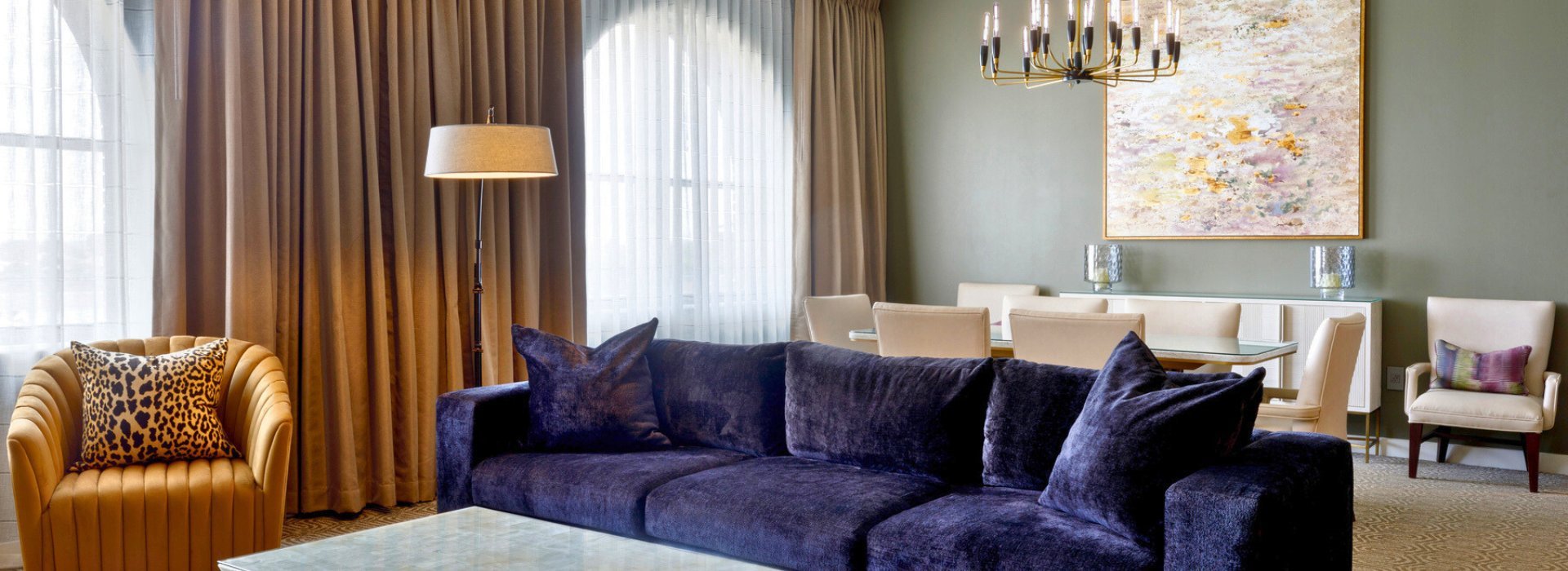 Living Room Presidential Suites Hotel Vin Grapevine TX